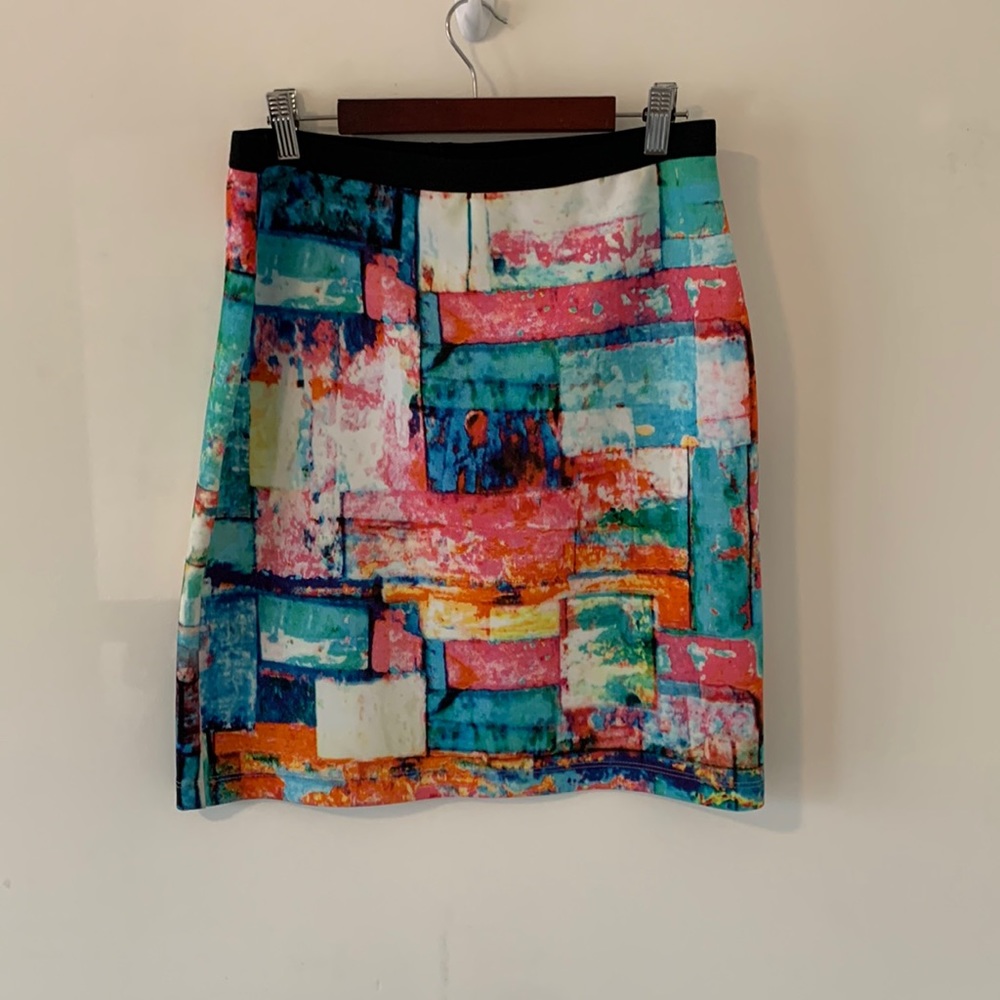Karen Kane size M multicolored skirt